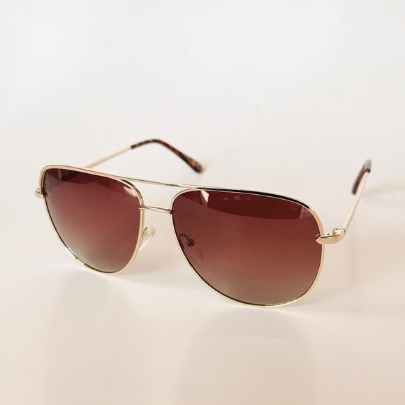 Prive Revaux Stunt Man Rose Gold Aviator Polarized Sunglasses 62-14-140 main image 10